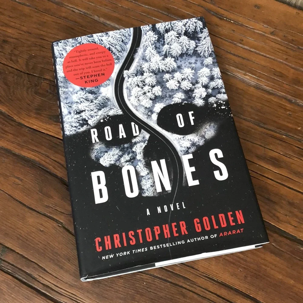 Road of Bones by Christopher Golden Hardcover Book